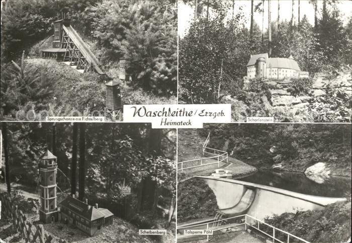 Waschleithe Fichtelberg Sprungschanze Scharfenstein Scheibenberg Talsperre Poehl