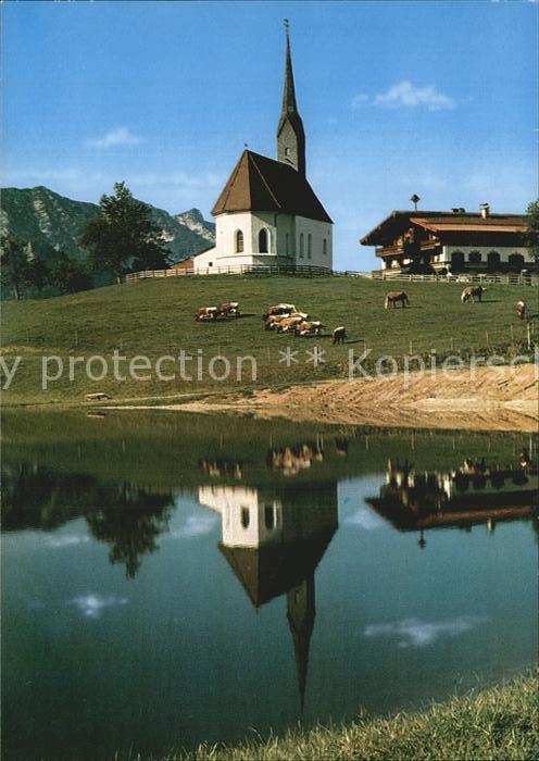 Inzell Traunstein Bayern Einsiedl Kirche St Nikolaus