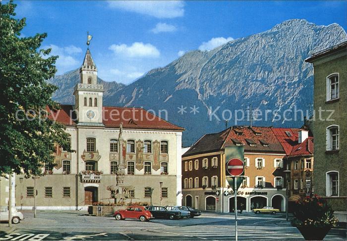 Bad Reichenhall Rathaus Brunnen