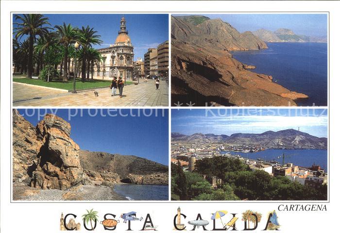Cartagena Murcia Ayuntamiento Montanas de Cartagena Playa de El Portus Vista pan