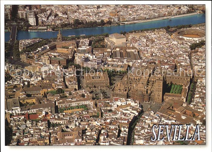Sevilla Andalucia Fliegeraufnahme