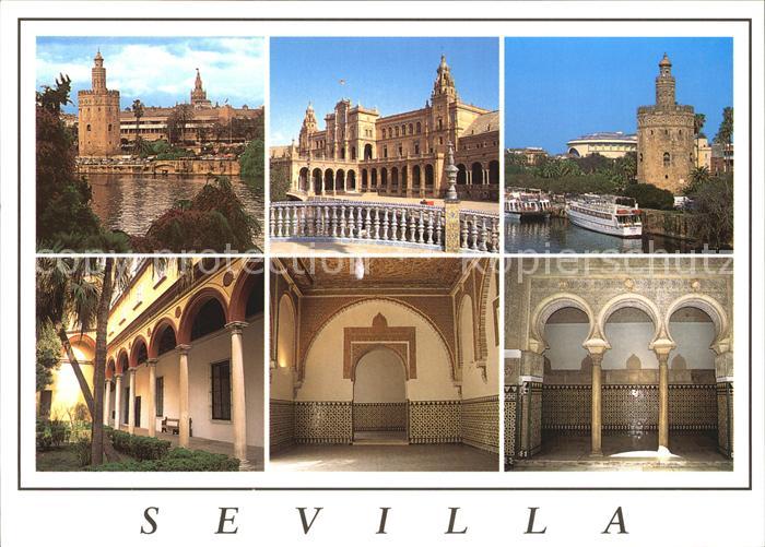 Sevilla Andalucia Beruehmte Bauwerke