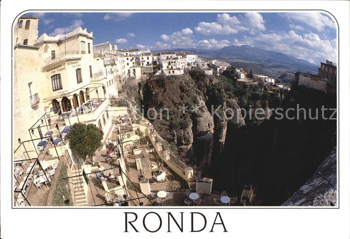 Ronda Andalucia Fliegeraufnahme