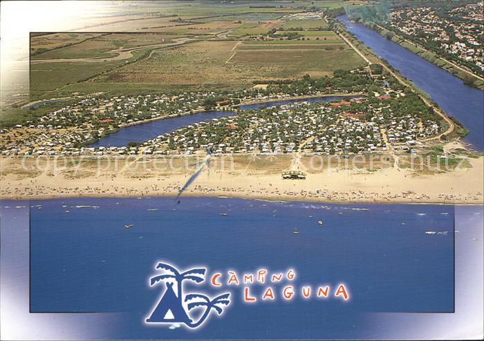 Girona Camping Laguna Fliegeraufnahme