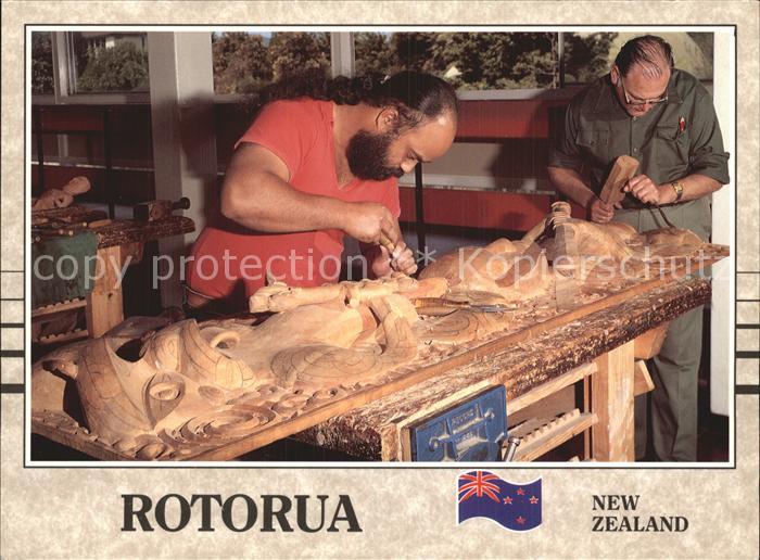 Rotorua The ancient art of Maori carving ist ta
