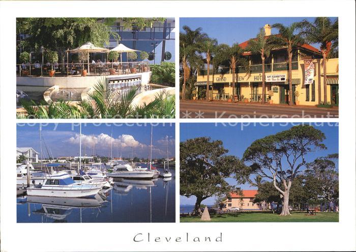 Cleveland Queensland Cleveland library cafe Grand View Hotel Raby Bay Point Rese