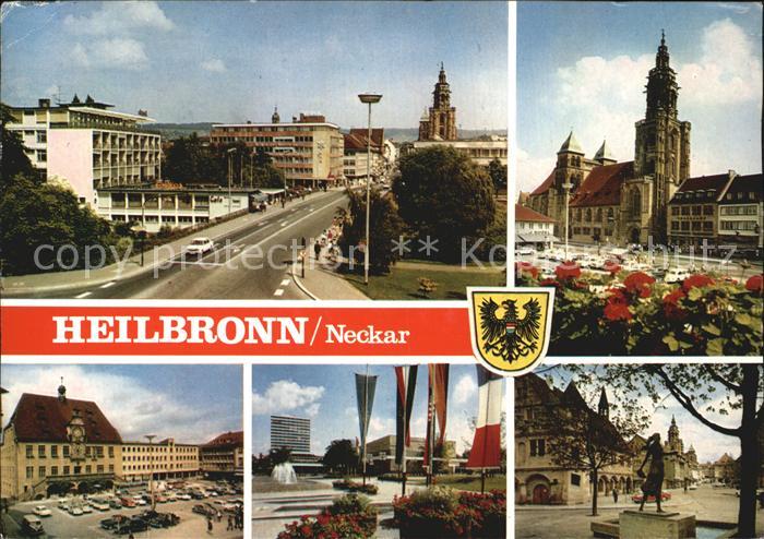Heilbronn Neckar Teilansichten