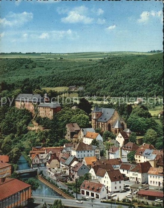 Schleiden Eifel Blick auf die Stadt
