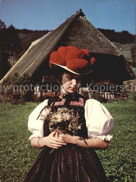 Gutachtal Schwarzwaldbahn Gutacher Trachtenmaedel