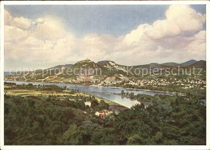 Bonn Rhein Blick auf Rhein Siebengebirge