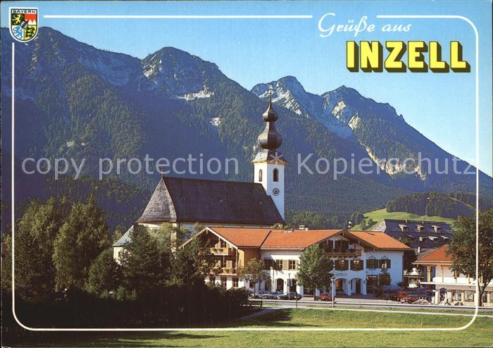 Inzell Traunstein Bayern Chiemgau Kirche Bayerische Alpen