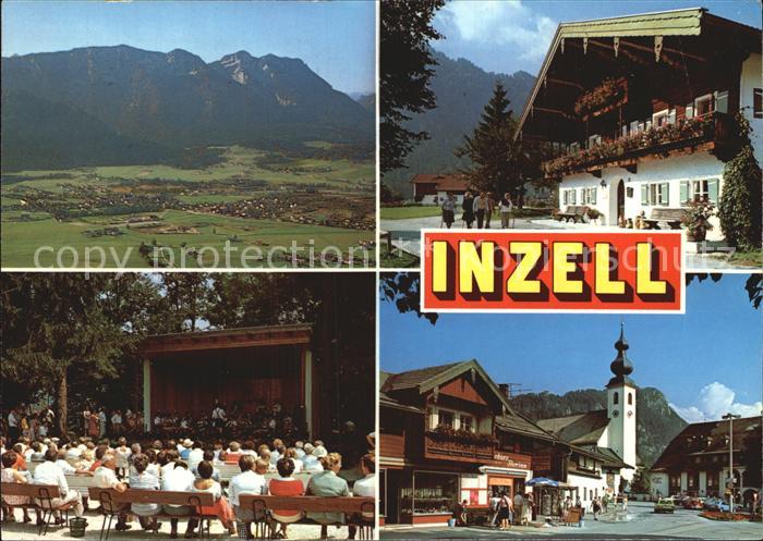 Inzell Traunstein Bayern Bayerische Alpen Ortsansichten Panorama