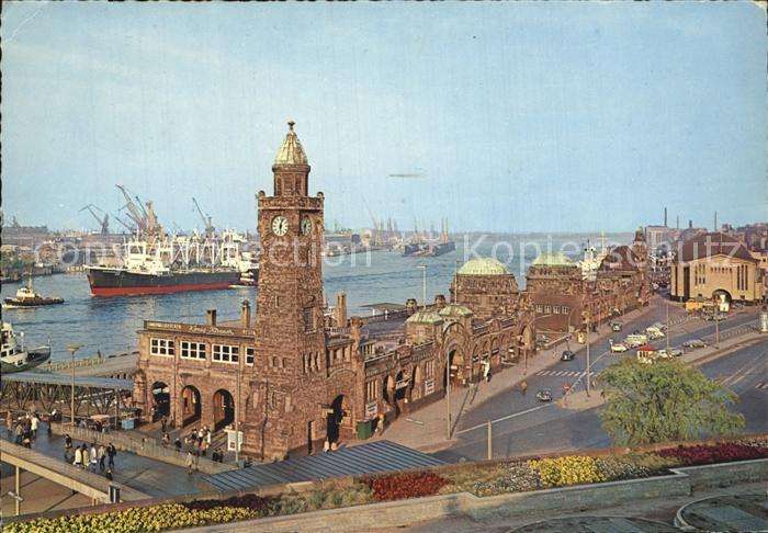 HAMBURG  CITY Sankt Pauli Landungsbruecken