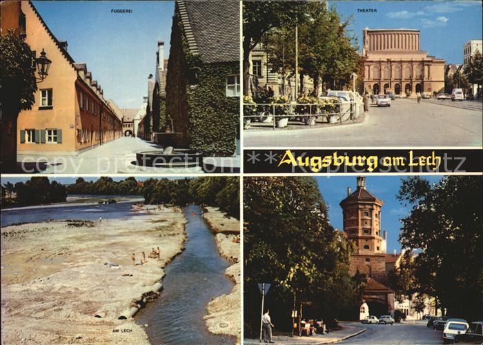 Augsburg Fuggerei Theater Stadttor