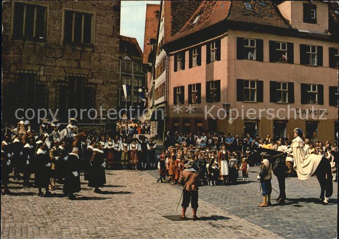 Dinkelsbuehl Kinderzeche Stadtuebergabe