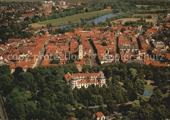 Celle Niedersachsen Blick auf Schloss Stadtkern
