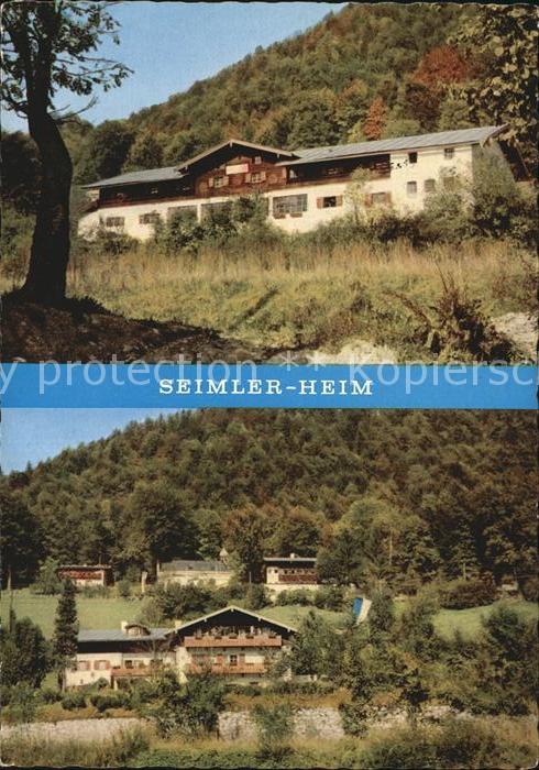 BERCHTESGADEN Bayern Seimlerheim