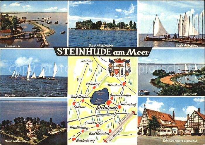 Steinhude Promenade Insel Wilhelmstein Hafen Schweers Harms Fischerhus