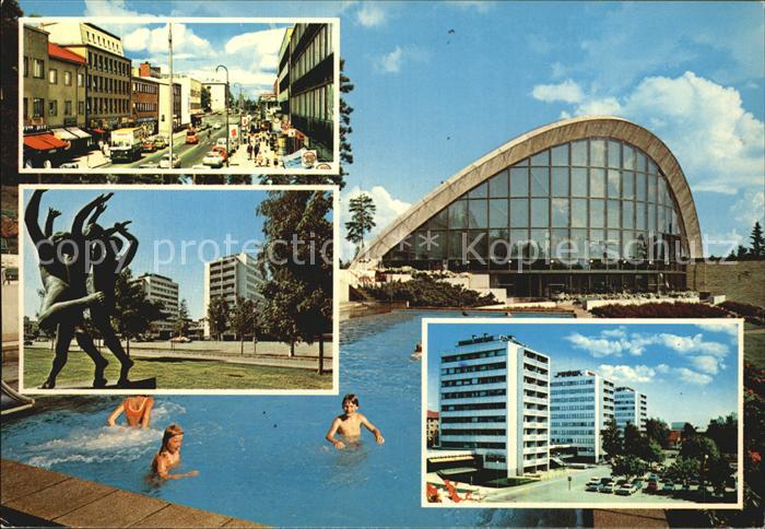 Kouvola Schwimmbad Stadtansicht Schwimmbad