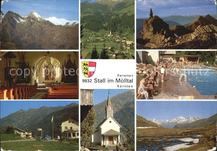 Stall Moelltal Grossglockner Pfarrkirche Raggakoepf Mehinkopf Filialkirche Stein
