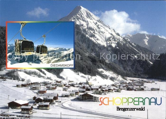Schoppernau Vorarlberg uentschenspitze Dieamskopfbahnen