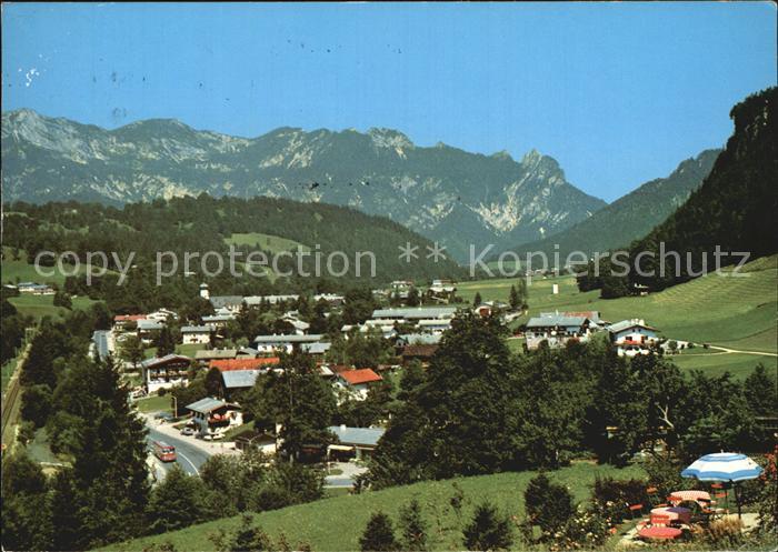 Bischofswiesen Panorama Schlafende Hexe
