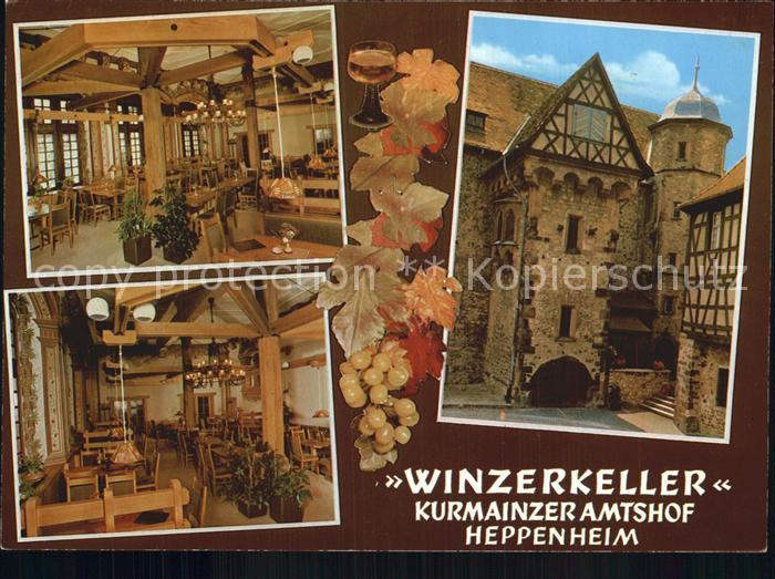 Heppenheim Bergstrasse Winzerkeller Kurmainzer Amtshof