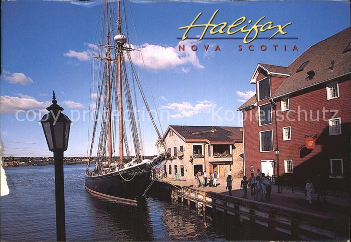 Halifax Nova Scotia Teilansicht Fischerboot