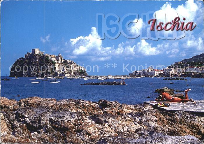 Ischia Castello Aragonese Panorama