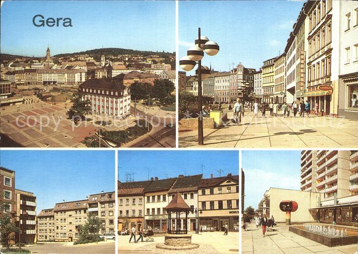 Gera Johannisstrasse Schuhgasse