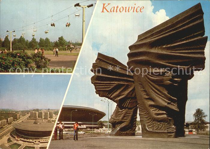Katowice Sessellift Monument Sportarena