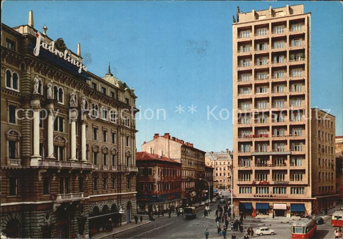 Rijeka Fiume Platz der Nation