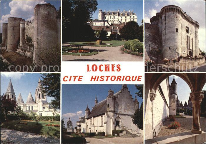 Loches Indre et Loire Porte Royale Eglise St Ours