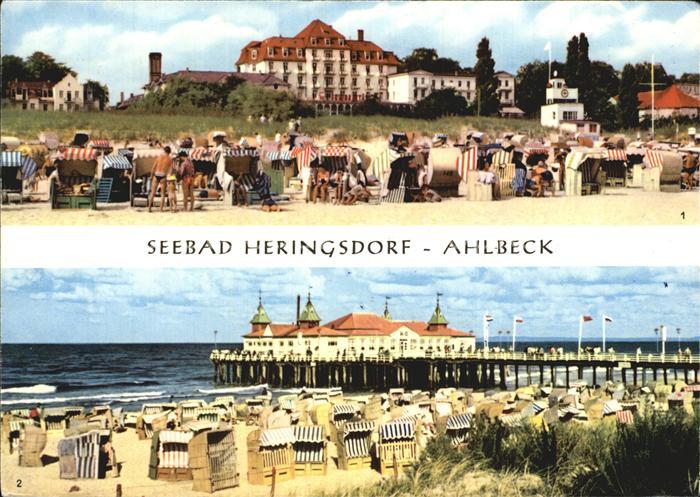 Ahlbeck Ostseebad Seebruecke FDGB Heim Solidaritaet