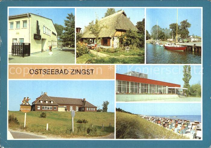 Zingst Ostseebad Urlauberrestaurant Nordlicht Kate StrandCafe Hafen Kurhaus