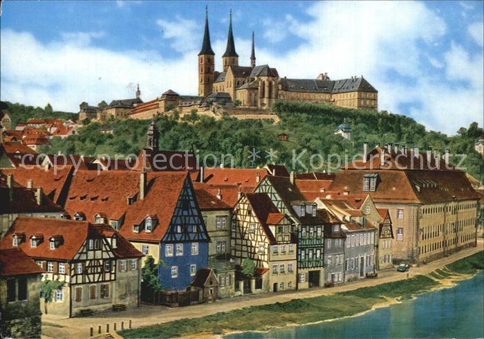 Bamberg Michelsberg mit Regnitz