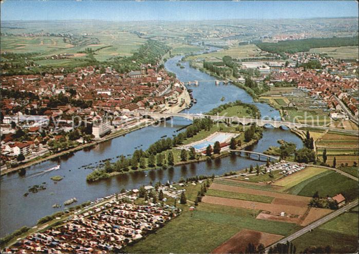 Kitzingen Main Fliegeraufnahme