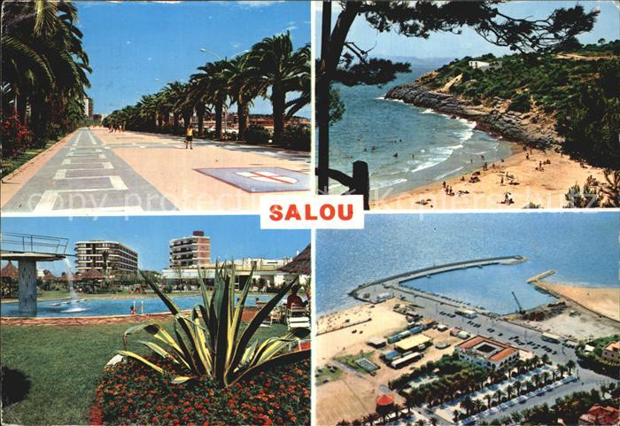 Salou Strand Promenade Schwimmbad
