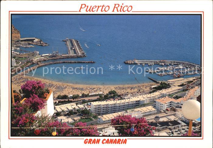 Puerto Rico Gran Canaria Strand Hafen