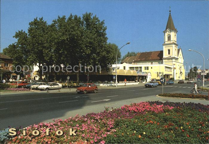 Siofok Strassenansicht