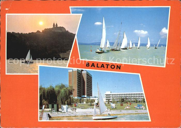 Balaton Plattensee Segelboote