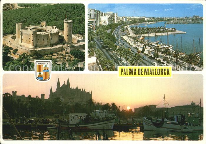 Palma de Mallorca Hafen Burg