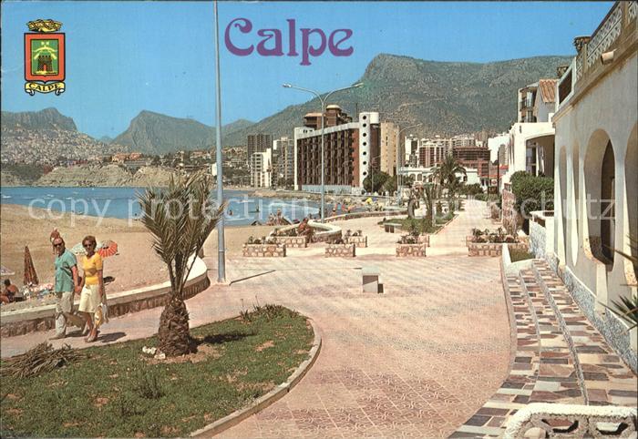 Calpe Playa y Paseo Maritimo