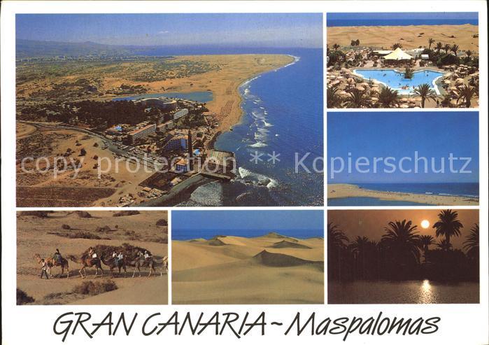 Maspalomas Fliegeraufnahme Hotel