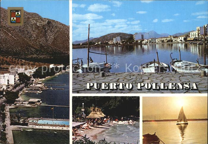 Pollensa Fliegeraufnahme Hafen