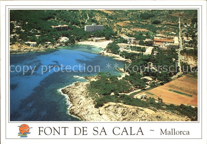 Mallorca Fliegeraufnahme Font de Sa Cala