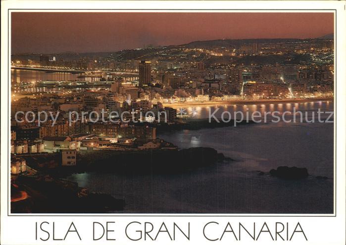 Las Palmas Gran Canaria Nachtansicht