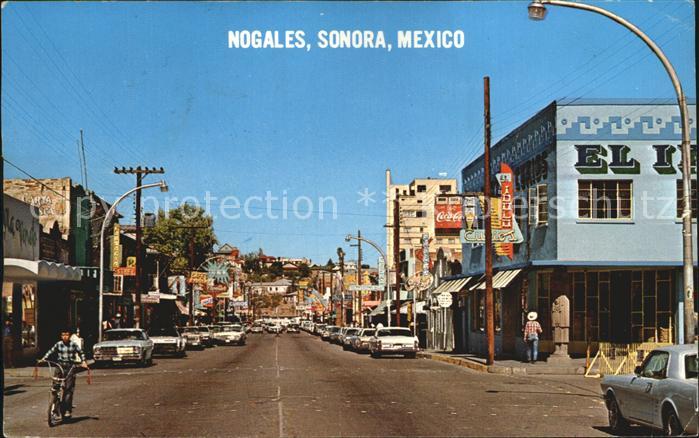 Nogales Sonora Obregon Avenue
