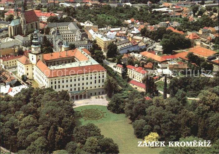 Kremsier Kromeriz Czechia Zamek Schloss Fliegeraufnahme