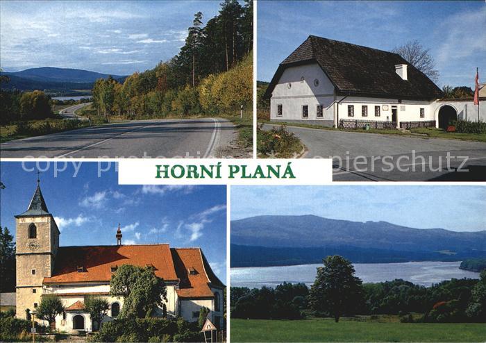 Horni Plana Geburtshaus Adalbert Stifter Kirche Boehmerwald Moldaustausee